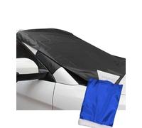 Car Windscreen Cover GENERISE Reversible All Seasons Car Screen Cover Winter & Summer - Protects Windshield from Frost, Snow, Ice & UV Rays (146x120cm) Plus Ice Scraper for Car Windscreen