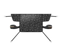 Car Windscreen Cover | Robust All Weather Protective Cover | Magnetic Dustproof Protective Cover - For Truck, Motorcycle, Saloon, Pickup, Scooter, SUV, Automotive, Summer, Travel, Parking