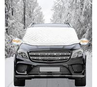 Car Windscreen Cover with Magnetic Edges - Frost Snow Ice Protection for Winter, Waterproof UV-Resistant All-Season Front Window Shield, Universal Fit for Most Cars, Anti-Dust Sun Protective Cover