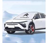 Car Windscreen Covers Frost for Citroen e-C4 Hatchback 2020-2023, Windshield Cover Anti-Dust Front Window Cover for Winter Anti-UV Ice Snow Protector Cover Windscreen Sun Shade Car Accessories