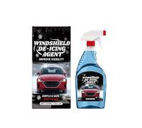 Car Windscreen De-Icer Spray, Car WindShield De-Icing Agent, De-icing Spray For Cars Window With Cloth, Icer Snow Remover Mist For Winter Snow And Frost Conditions