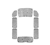 Car Windscreen For Nissan For Elgrand E51 4 Layers Heat Insulation Structure Specific Coldproof Heatproof Shading Car Silver Sunshade Windshield Sun Shade