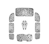 Car Windscreen For Nissan For Serena C27 4 Layers Structure Car Model Specific Heatproof Shading Silver Sunshade Windshield Sun Shade