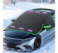 Car Windscreen Frost Cover for Bmw M3 Sedan E36 E90 F80 G80 / Touring G81, with Cover the Side mirror and Fixing Strap Ice Snow Protector for Winter,B B