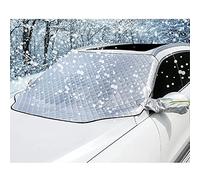 Car Windscreen Frost Protector Compatible with Tesla Model 3 Model S Model Y Model X, Winter Car Windscreen Magnetic Cover/Front Window Sun Shade with Mirror Covers, for Against Snow Ice Sun
