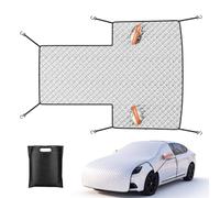 Car Windscreen Snow Cover for Peugeot 301 2012-2026 | All weather frost protector, windproof side mirror pockets, extended hood shield, winter exterior auto accessories