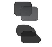 Car Windscreen Sun Shade 1-5 Pcs Universal Foldable Side Window Rear Windscreen Mesh Sunshade Cover Car Windshield Accessories Car Window Shade Sun Shades(4Pcs)