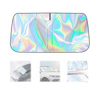 Car Windscreen Sun Shade, 2025 New Universal Foldable Cars Sunshades, Blocks 99% UV Rays, Compact & Easy to Store, for Truck Bus SUV Sun Heat Protection Keep Your Vehicle Cool (145 * 80cm)