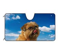 Car Windscreen Sun Shade Brussels Griffon Car Window Windscreen Cover Universal Fit Windshield Cover Blocks Uv Rays Car Windscreen Sunshade For Gift, Suv, Vehicles S