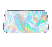 Car Windscreen Sun Shade, Car Windshield Sun Shade with Universal Fit, Reflective Material for Vehicle Sun Protection, Foldable Design for Compact Storage, Durable Construction for Long-Lasting Use