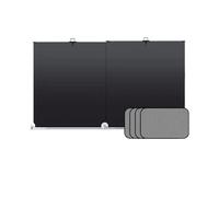 Car Windscreen Sun Shade Car Windshield Sunshade 70-135cm Adjustable Front Window Retractable Summer Sun Protection Cover(Front Sunshade Set)