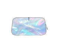 Car Windscreen Sun Shade, Foldable Aluminum Foil Sun Visor for Volkswagen ID.Buzz LWB 2023-2025 Cars, UV Ray Reflective Sunshade, Front Windshield Protector,C