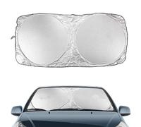 Car Windscreen Sun Shade for BMW X1 U11 / X1 F48 2016-2024, Foldable Windshield Sunshade Front Sun Visor Anti-UV Protection Sunshades Accessories,E/165 * 95