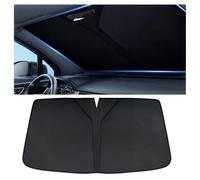 Car Windscreen Sun Shade,for Ford Fiesta Hatchback 2009-2014 2015 2016 Front Windshield Sunshade,Foldable Cover Visor Sunshades,Reflective UV Dust Protector,Black