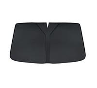 Car Windscreen Sun Shade for Ford S-MAX, Foldable Car Windshield Sunshade Car Window Shade Blocks UV Rays Sun Visor Protector Car Accessories,A-Black