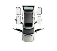 Car Windscreen Sun Shade For Nissan For NV200 For Evalia 2010~2016 Full Windshield Side Window Sunshade Sunscreen Car Accessories Universal Folding Sun Shade(Rear Windows)