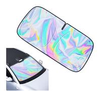Car windscreen sun shade for Toyota C-HR Hybrid PHEV 2024-2025, Insulated UV Rays Heat Car Windshield Sunshade Foldable Front Windshield Sunshade