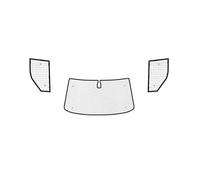 Car Windscreen Sun Shade For VW For Transporter For Caravelle For Multivan For Doubleback For T6 For SWB 2016-2022 Car Accessories Car Window Shade Sun Shades(Front Windows)