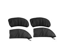 Car Windscreen Sun Shade Protect Shield Mesh Sunshine Privacy Protection Foldable Curtain 4 Pcs Car Rear Side Window Sunshade Universal Folding Sun Shade