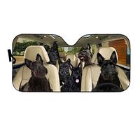 Car Windscreen Sun Shade Scottish Terrier Sun Visor Blocks Uv Rays Windshield Cover Durable Front Windshield Sun Shade For Trucks, Suv, Gift 70x130cm