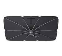 Car Windscreen Sun Shade Umbrella for Mercedes Benz EQA (EU) 2021 2022 2023 2024 2025 2026, Foldable Car Sunshade for Windscreen, Reflective Sun Blocker, Mirror Opening Design, Windshield Sunshade