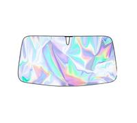 Car Windscreen Sun Shade,Universal Foldable Car Sun Shade, Blocks 99% UV Rays, Windshield Cover for C ar Truck SUV Sun Heat Protection Keep (140 * 70 CM)