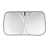 Car Windscreen Sunshade for Citroën C3 (SC SX SY CC 2009-2025 2026), UV Protection, Polyester Fibre Material, Foldable Thermal Insulation Cover,L(SUV/Mid-to-Large Sedans）