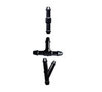 Car windscreen washer nozzle Universal Car Spray Pipe Joint Windshield Washer Hose Wiper Nozzle Water Tube Connector(PJ-12pcs)