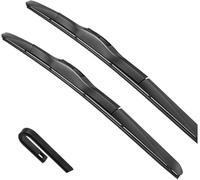 Car Windscreen Wiper Blades Replacement Car Windshield Window Brushes Bundle for Accord 7th Generation 2003-2008 26in+19in, All Weather Easy Installation