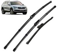 Car Windscreen Wiper Blades Replacement Car Windshield Window Brushes Bundle for Skoda Kodiaq 2016-2024 24in+21in+13in, All Weather Easy Installation