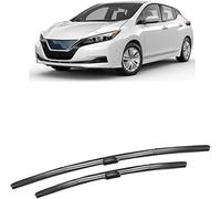 Car Windscreen Wipers for Nissan Leaf 2017-2023 26in+16in, All-Weather Performance Front Rear Wiper Blades Set Wipers Replacement Kit