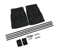 Car Windshield 50S Pure Black Shading And UV Insulation Curtain Front Rear Awning