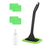 Car Windshield Cleaner - Rotatable Detailing Brush, Vehicle Washing Tool | Microfiber Wand Windscreen Glass Cleaning Equipment, Professional Truck RV SUV Maintenance Accessory With Extendable Handle