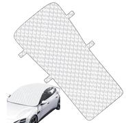 Car Windshield Cover - 300x145cm Thickened Sunroof Sunshade With Heat Insulation & Dustproof Protection, Foldable Half Cover For All Seasons, Windshield Sunshade - Universal Fit Most Cars