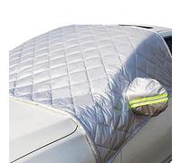 Car Windshield Cover, Car Front Windshield Snow Cover Ice Shield Dust Sun Screen Protector, Windscreen Sunshades Protector with Side Wing Mirror Cover Frost Guard Winter Thickened Snow Cover Sunshade