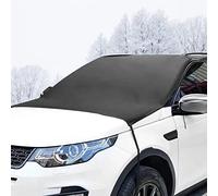 Car Windshield Cover,Car Windscreen Cover,Snow Cover,Car Front Windshield Frost Cover with Elastic Hooks,Frost Guard Protector for Winter Summer,Windscreen Sun Shade,Foldable Waterproof Ice Cover