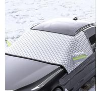 Car Windshield Cover for Citroen e-C3/e-C4/e-Berlingo/e-SpaceTourer Berlingo/SpaceTourer, Winter Car Cover, Windshield Antifreeze Cover To Prevent Frost and Snow,Green-L
