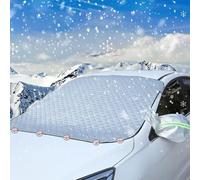 Car Windshield Cover for Ford Puma ST-Line 2020 2021 2022 2023, Windscreen Cover Frost Ice Snow Protector for Winter Windscreen Sun Shade UV Reflective for Summer,Small