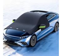 Car Windshield Cover for Ice and Snow, Magnetic Windshield Snow Cover | Oxford Fabric Winter Windshield Frost Hail Cover with Side Window and Rearview Mirror Protector for Most Cars SUV Truck