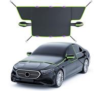Car Windshield Cover for KIA Sorento | Soul | Sportage | Stonic | Syros | Tasman | Telluride | XCeed, Windscreen and Wing Mirror Windshield Frost Cover Magnetic Screen Cover Sun Shade