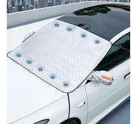 Car Windshield Cover for Nissan Terra/Terrano/X-Trail/Xterra/President/Primera/Sentra/Teana, Suitable for All Seasons, Sunshade and Windshield Protector,L