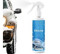Car Windshield Deicer - Automotive Ice Melt Spray, 100ml Snow Removing Fluid with Fast Acting Formula, Window Defrosting Agent with Easy Application, Drivers Trucks RVs SUVs Sedans Cold Weather