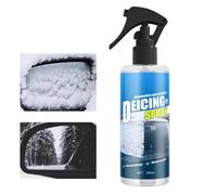 Car Windshield Deicer Spray - 100 Ml Ice Melt Defroster, Quick Frost Removal Solution, Automotive Window Glass Cleaner | Vehicle SUV Windscreen Winter Ice Clearing Driving Visibility Aid