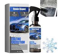 Car Windshield Deicer Spray,Fast Acting Deicer for Car Windscreen, Instant Snow & Ice Melter Spray, Easy to Use Winter Deicer Spray for All Vehicles,Easy to Use,Suitable for All People,Effective