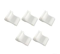 Car Windshield Grille Mounting Clips, ABS White OEM 71749907, for Fiat Panda 2003-2012 and for Alfa Romeo Air Intakes Exterior Mouldings Trim 5-Pack