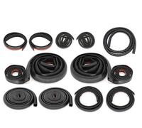 Car Windshield Seal Strip 11pcs Full Car Door Sealant Strips Moulding Trim Rubber Noise Insulation Weatherstrips For Tesla For Model 3/Y Trunk Door Sealings Door Window Seal