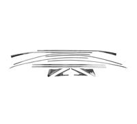 Car Windshield Seal Strip 12pcs Car Exterior Window Strip Trim Decorative Cover Windshield Seal Shield for Lexus ES ES300h ES350 2019-2022 Door Window Seal
