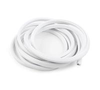Car Windshield Seal Strip 400cm 13Ft Universal Car Rubber Seal Trim Molding Strip Auto Door Edge Lock Protector White Car Window Side Seal Strip