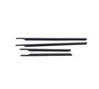 Car Windshield Seal Strip 4PCS Car Outer Door Window Rubber Weatherstrip for Suzuki for SX4 for Sedan 2007-2013 Waterproof Pressure Sealing Strip Car Window Side Seal Strip