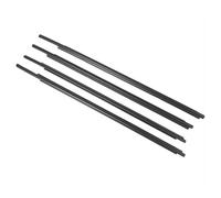 Car Windshield Seal Strip 4PCS Car Outer Door Window Rubber Weatherstrip for Toyota for Sequoia 2008-2016 Waterproof Pressure Sealing Strip Car Accessories Door Window Seal